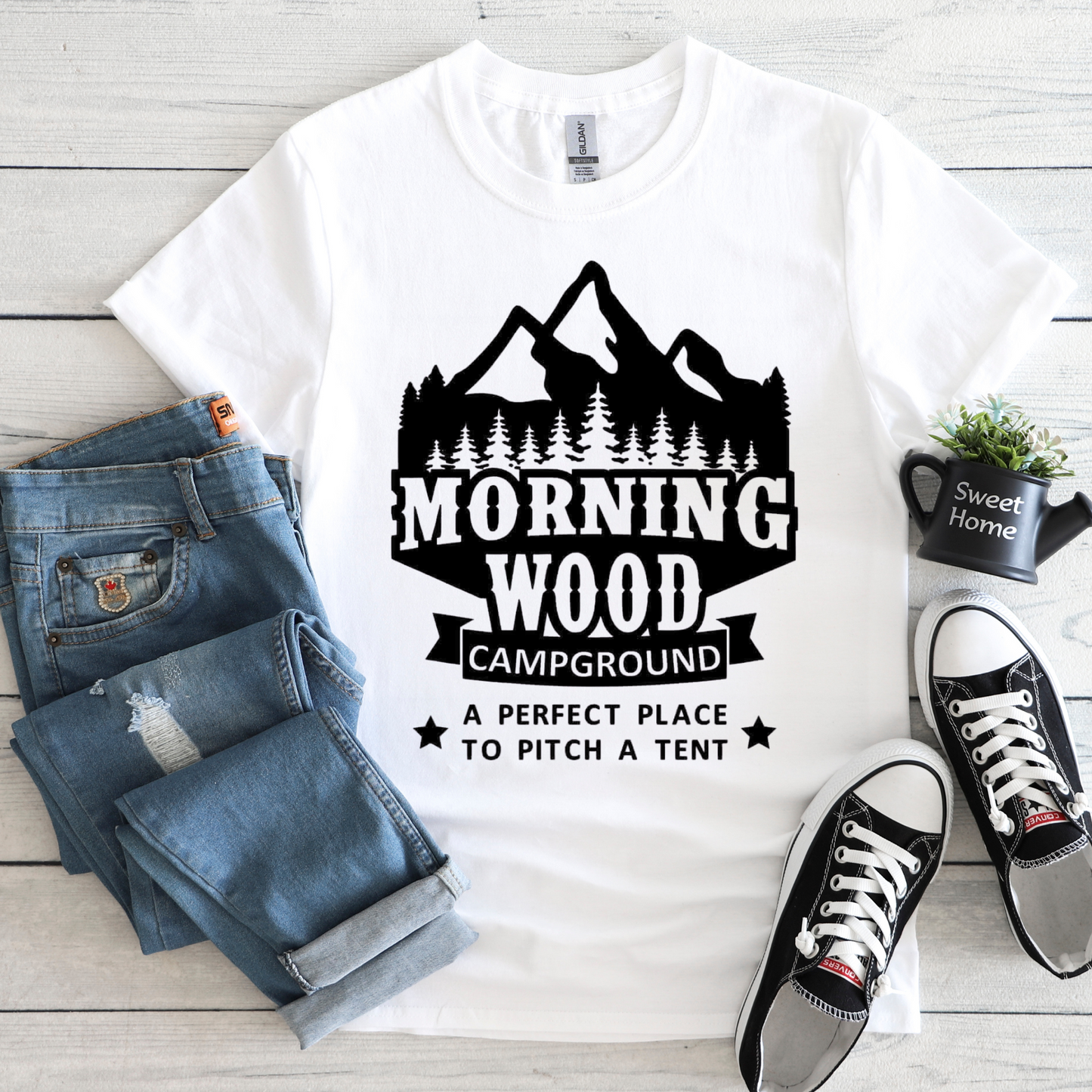 Morning Wood Campground T-shirt