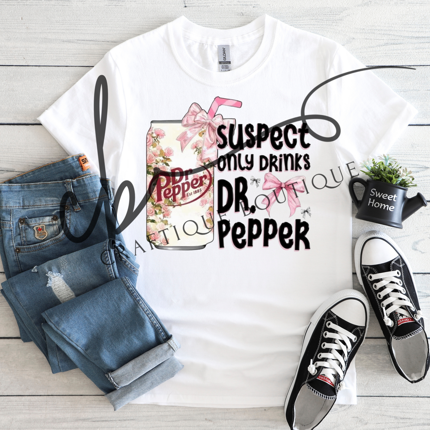 Suspect only drinks Dr. Pepper