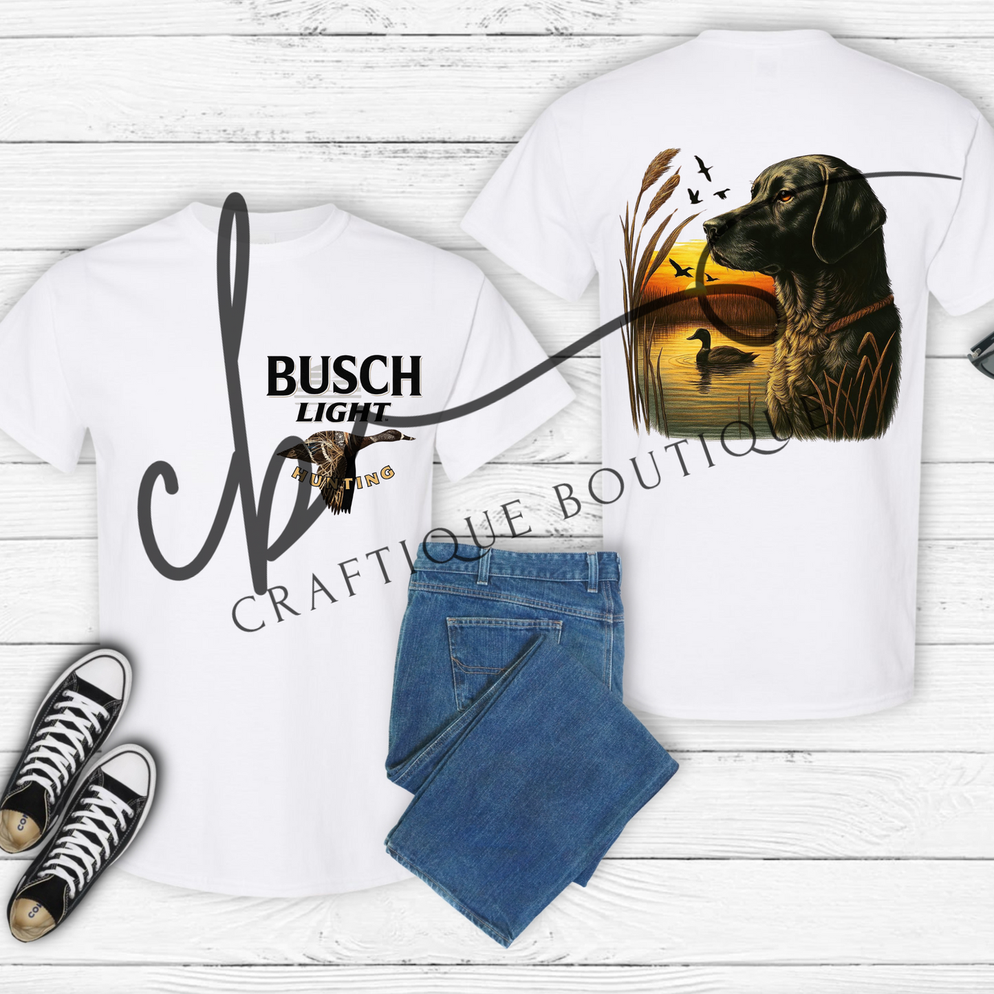 Busch Light Hunting Lab