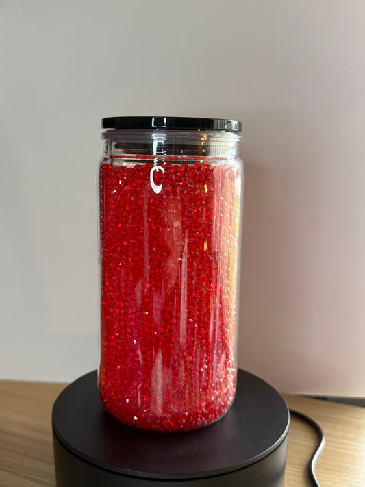 Dried Gem Snow Globe